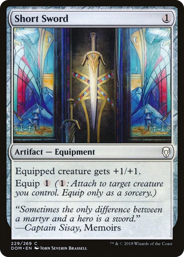 0229 Short Sword C Dominaria