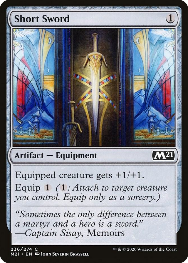 0236 Short Sword C Core Set 2021