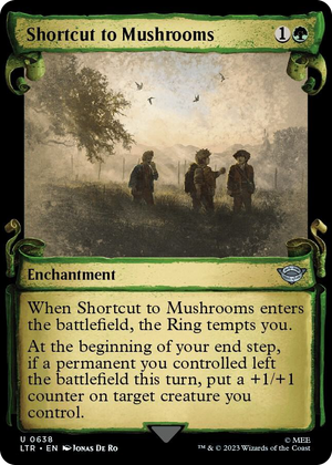 0638 Shortcut to Mushrooms (Showcase Scrolls) U Universes Beyond: The Lord of the Rings: Tales of Middle-earth