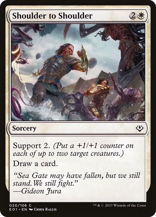 0020 Shoulder to Shoulder C Archenemy: Nicol Bolas