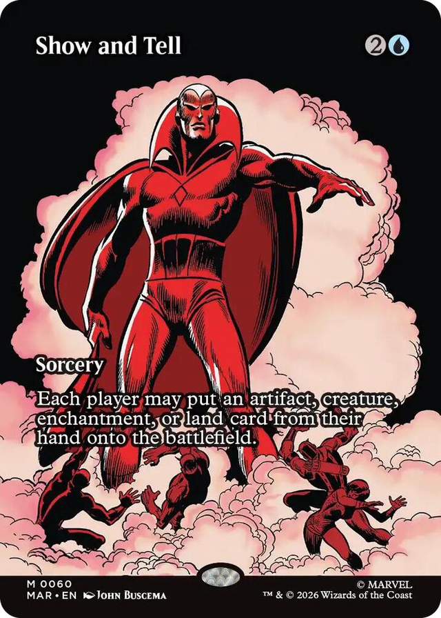 0060 Show and Tell (Borderless) M Marvel Universe Eternal-Legal