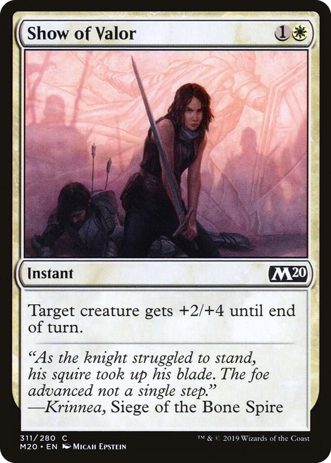 0311 Show of Valor C Core Set 2020