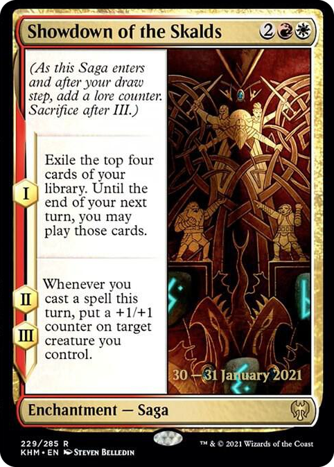 Showdown of the Skalds #229 R - Prerelease Cards Pokemon card