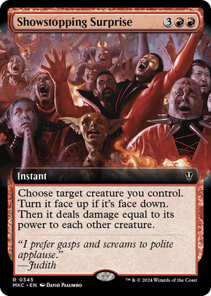 0345 Showstopping Surprise (Extended Art) R Commander: Murders at Karlov Manor