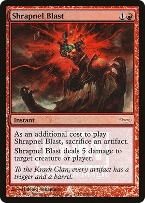 0012 Shrapnel Blast P FNM Promos