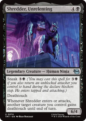 0074 Shredder, Unrelenting U Teenage Mutant Ninja Turtles