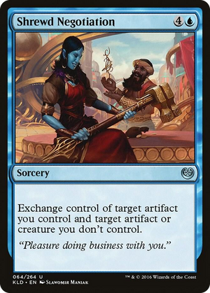 0064 Shrewd Negotiation U Kaladesh