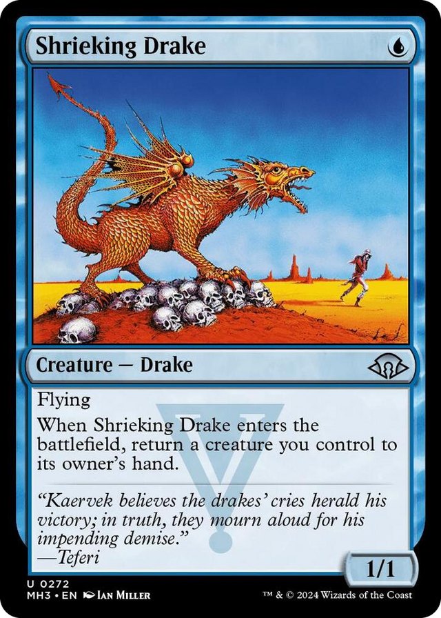 0272 Shrieking Drake U Modern Horizons 3