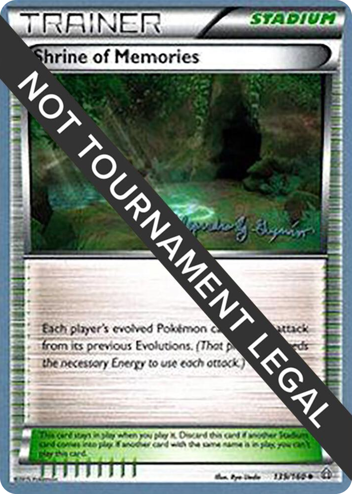 0139 Shrine of Memories - 2015 (Alejandro Ng-Guzman) Uncommon World Championship Decks