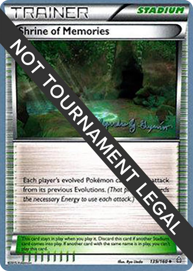 0139 Shrine of Memories - 2015 (Alejandro Ng-Guzman) Uncommon World Championship Decks