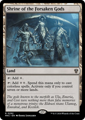 0292 Shrine of the Forsaken Gods R Commander: Murders at Karlov Manor