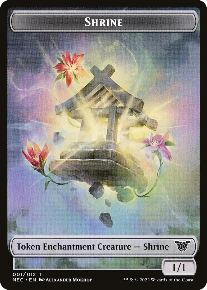 0001 Shrine Token T Commander: Kamigawa: Neon Dynasty