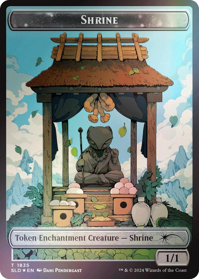 1835 Shrine Token (Rainbow Foil) T Secret Lair Drop Series