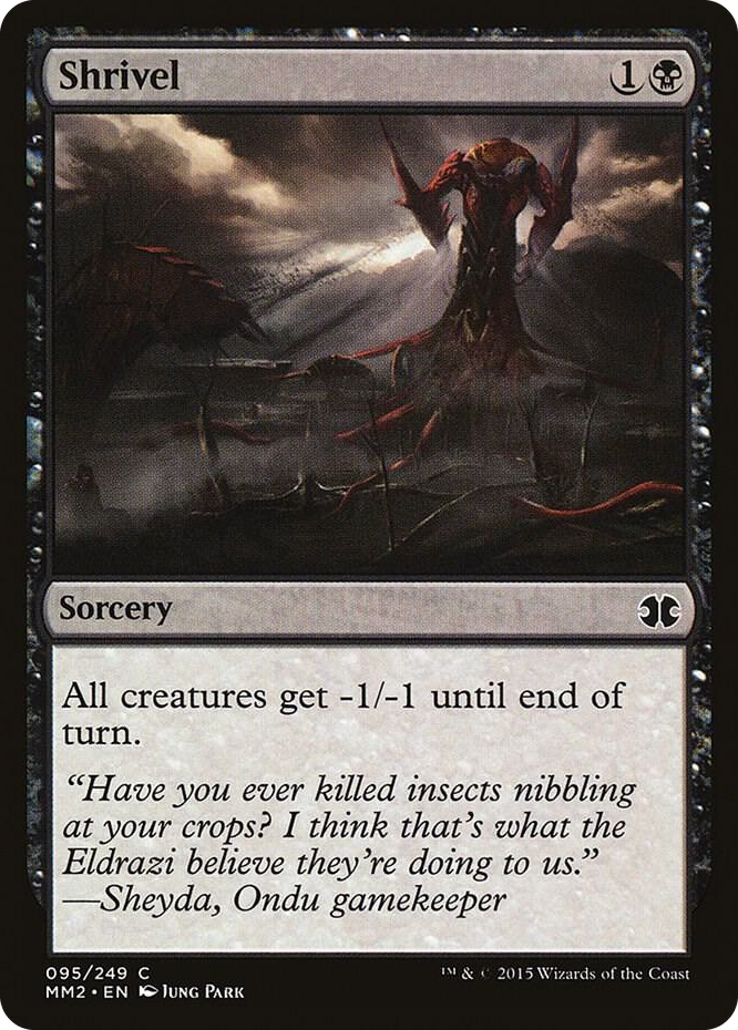 0095 Shrivel C Modern Masters 2015