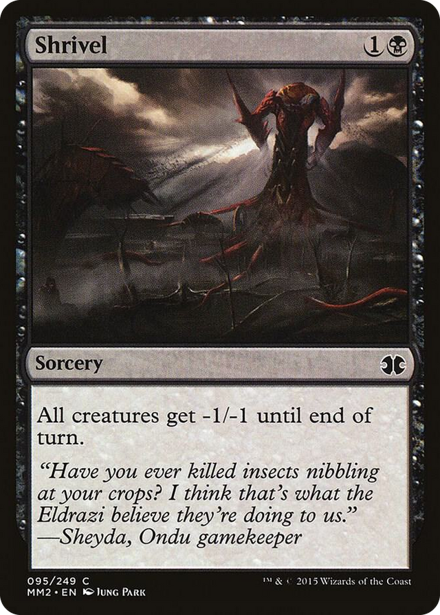 0095 Shrivel C Modern Masters 2015