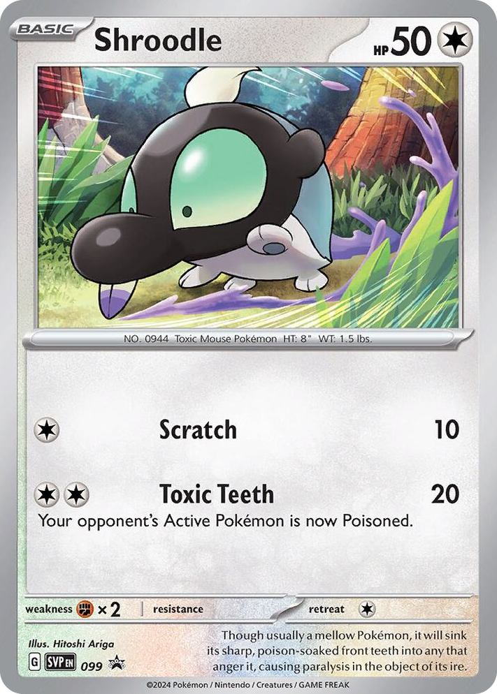 0099 Shroodle - 099 Promo Scarlet & Violet Promo Cards
