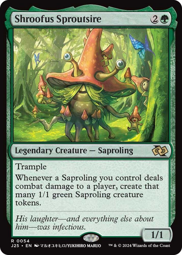 0054 Shroofus Sproutsire (Anime) R Foundations Jumpstart