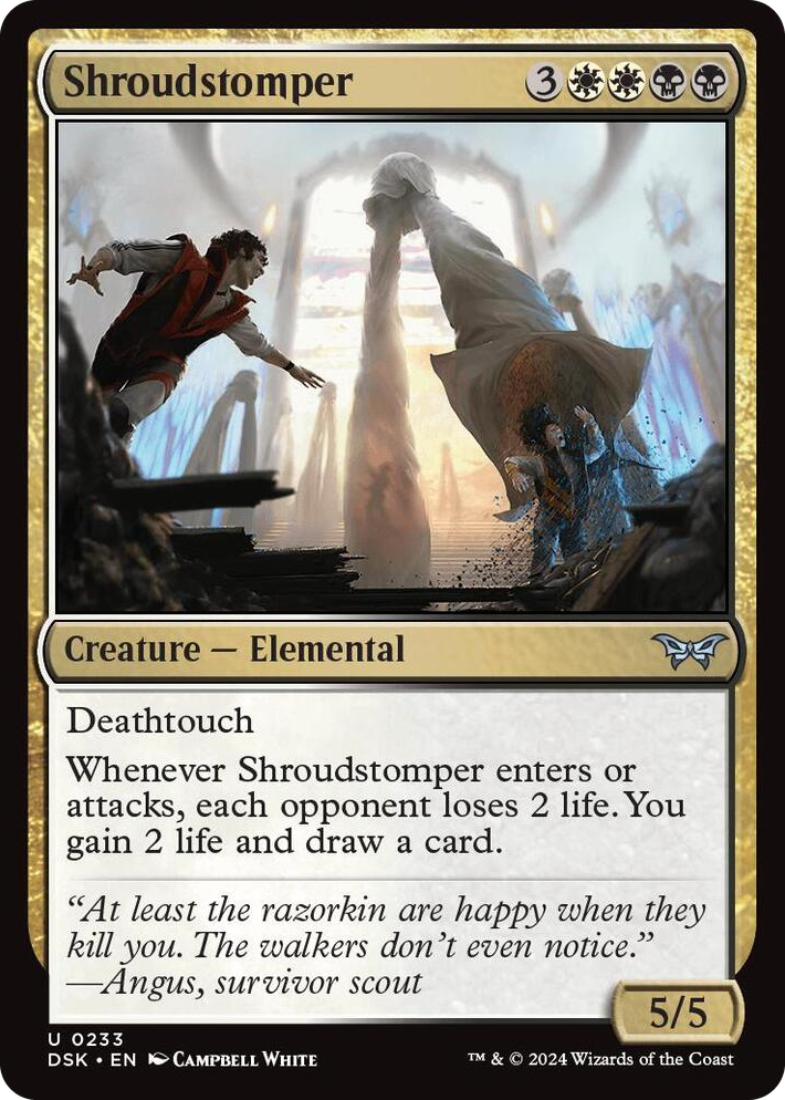 0233 Shroudstomper U Duskmourn: House of Horror