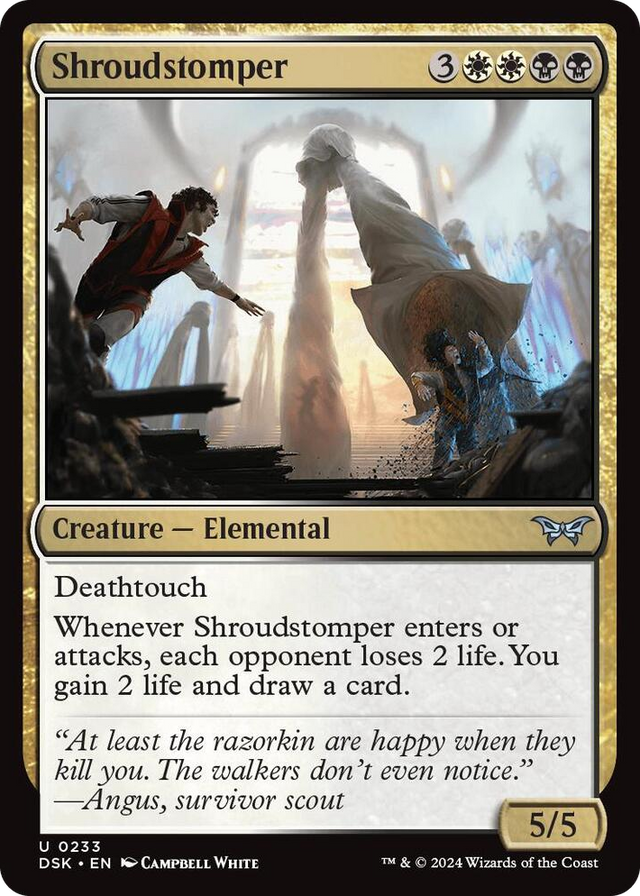 0233 Shroudstomper U Duskmourn: House of Horror
