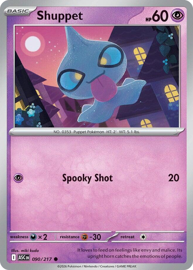0090 Shuppet Common Ascended Heroes