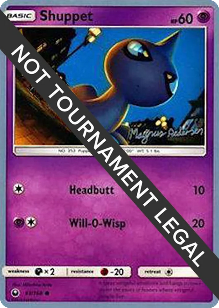 0063 Shuppet - 2018 (Magnus Pedersen) Common World Championship Decks