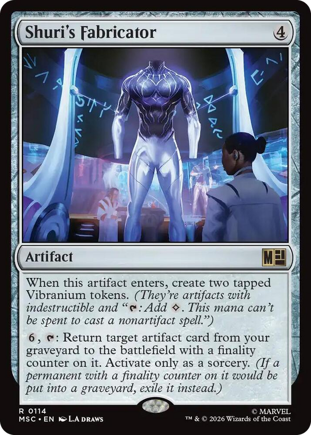 0114 Shuri's Fabricator R Commander: Marvel Super Heroes
