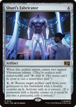 0114 Shuri's Fabricator R Commander: Marvel Super Heroes