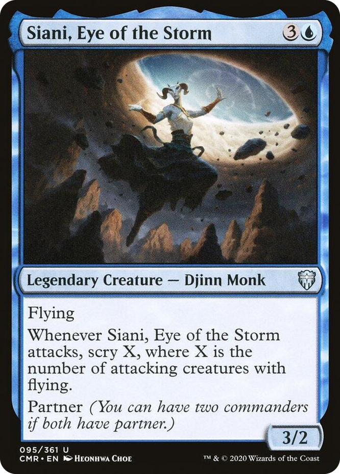 0095 Siani, Eye of the Storm U Commander Legends