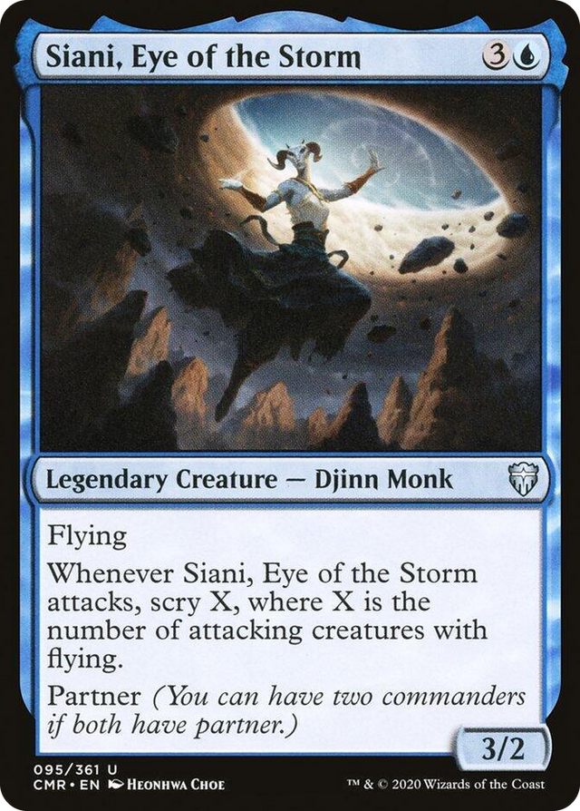 0095 Siani, Eye of the Storm U Commander Legends