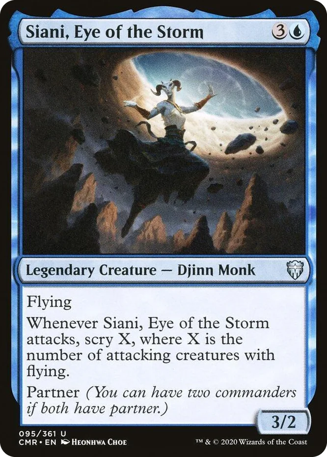 0095 Siani, Eye of the Storm U Commander Legends