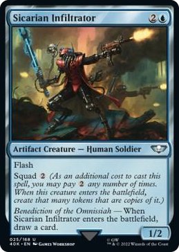 0025 Sicarian Infiltrator U Universes Beyond: Warhammer 40,000