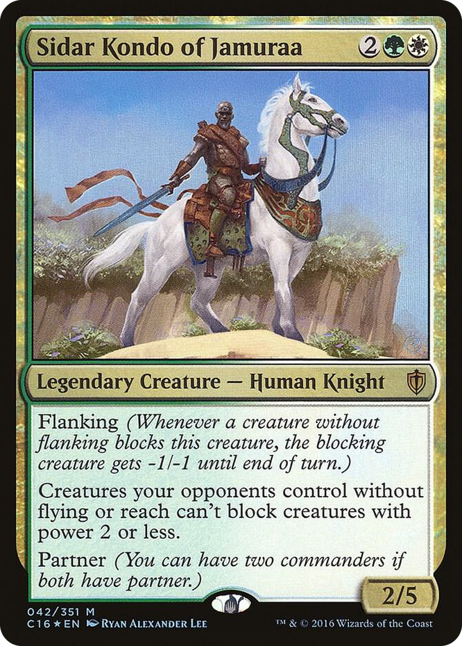 Sidar Kondo of Jamuraa #42 M - Commander 2016 Pokemon card