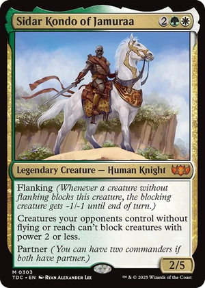 0303 Sidar Kondo of Jamuraa M Commander: Tarkir: Dragonstorm