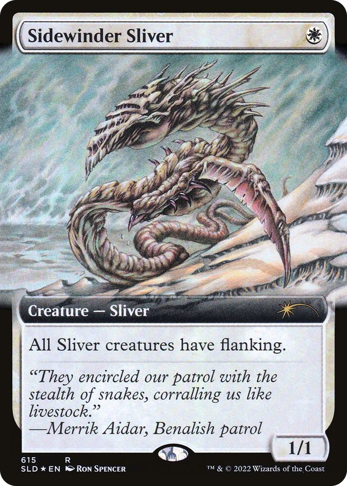 0615 Sidewinder Sliver (Extended Art) R Secret Lair Drop Series