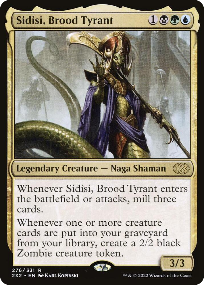 0276 Sidisi, Brood Tyrant R Double Masters 2022