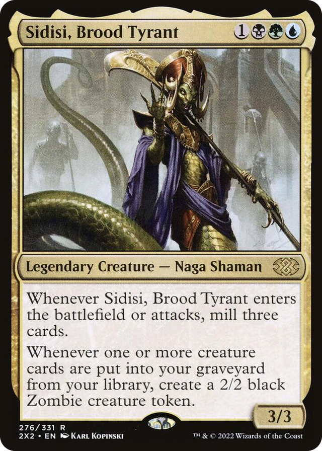 0276 Sidisi, Brood Tyrant R Double Masters 2022