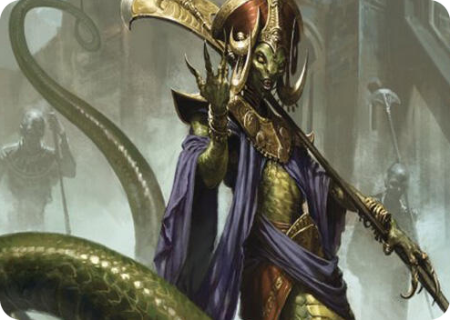 0029 Sidisi, Brood Tyrant Art Card S Art Series: Commander Masters