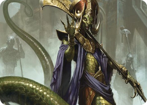 0029 Sidisi, Brood Tyrant Art Card S Art Series: Commander Masters
