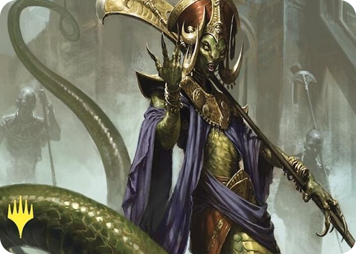 Sidisi, Brood Tyrant Art Card (Gold-Stamped) #29 S - Art Series: Commander Masters Pokemon card