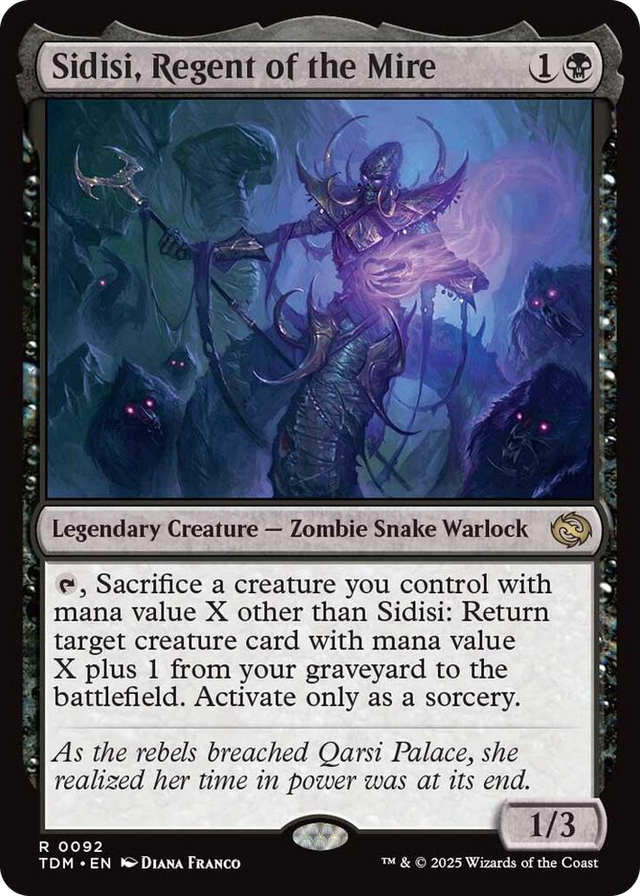 0092 Sidisi, Regent of the Mire R Dragonstorm