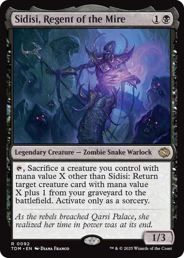 0092 Sidisi, Regent of the Mire R Dragonstorm