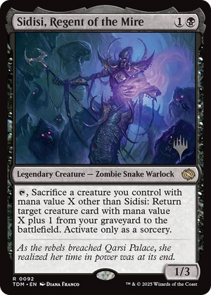 0092 Sidisi, Regent of the Mire R Promo Pack: Tarkir: Dragonstorm