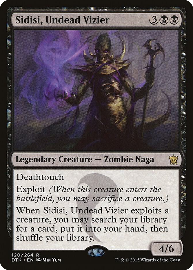 0120 Sidisi, Undead Vizier R Dragons of Tarkir