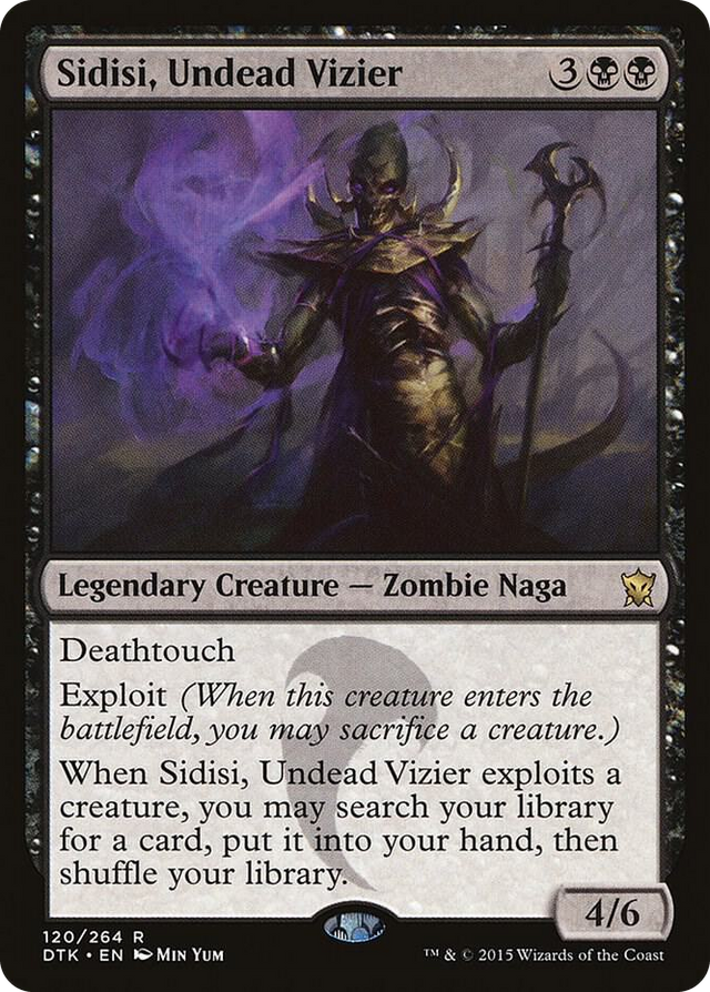 0120 Sidisi, Undead Vizier R Dragons of Tarkir