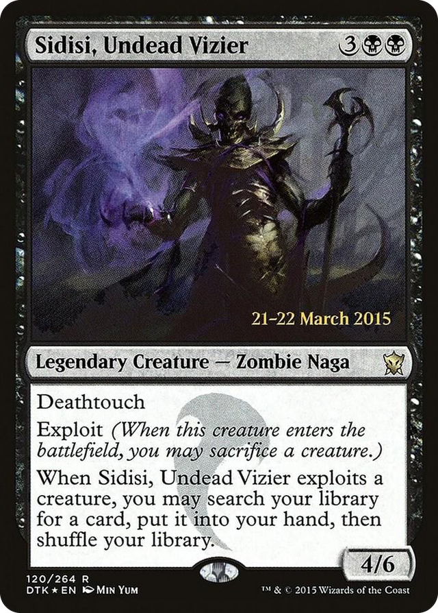 0120 Sidisi, Undead Vizier R Prerelease Cards
