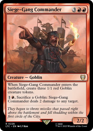 0228 Siege-Gang Commander R Commander: The Lord of the Rings: Tales of Middle-earth