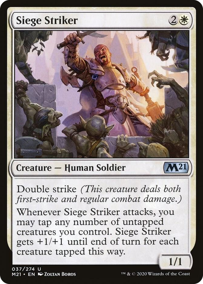 0037 Siege Striker U Core Set 2021