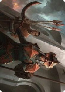 0003 Siege Veteran Art Card S Art Series: The Brothers' War