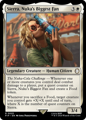 0025 Sierra, Nuka's Biggest Fan R Universes Beyond: Fallout