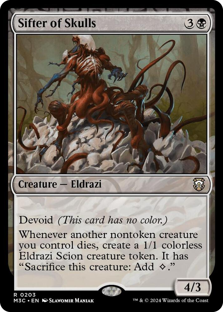 0203 Sifter of Skulls R Commander: Modern Horizons 3